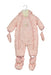 A Pink Snowsuits from Chicco in size 0-3M for girl. (Front View)