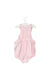 A Pink Rompers from Armani in size 6-12M for girl. (Front View)