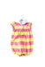 A Yellow Short Sleeve Rompers from Ralph Lauren in size 3-6M for girl. (Front View)