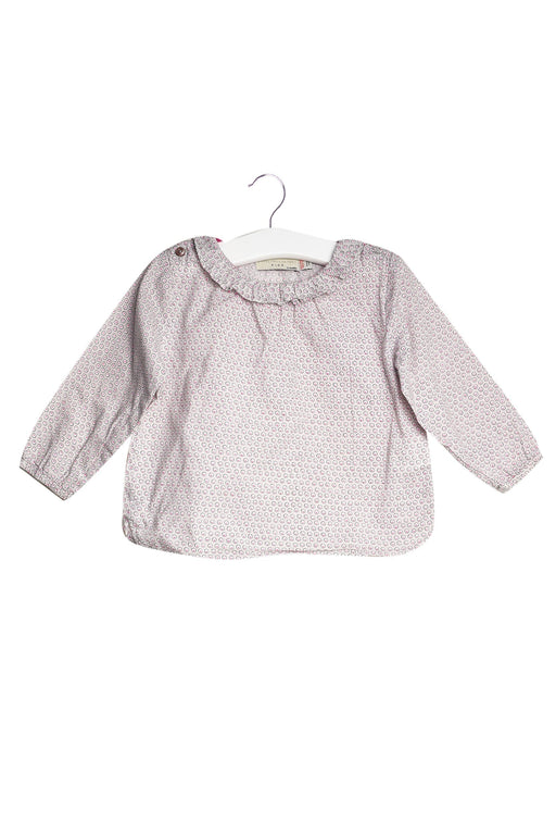 A Grey Long Sleeve Tops from Stella McCartney in size 6-12M for girl. (Front View)