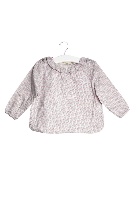A Grey Long Sleeve Tops from Stella McCartney in size 6-12M for girl. (Front View)