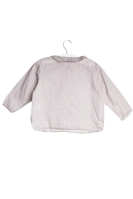 A Grey Long Sleeve Tops from Stella McCartney in size 6-12M for girl. (Back View)