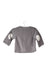 A Grey Cardigans from Jacadi in size 0-3M for girl. (Back View)