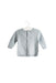 A Blue Cardigans from Bonpoint in size 0-3M for girl. (Front View)