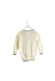 A White Cardigans from Nicholas & Bears in size 6-12M for girl. (Back View)