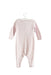 A Pink Long Sleeve Jumpsuits from Jacadi in size 3-6M for girl. (Back View)