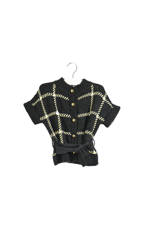 A Grey Short Sleeve Tops from Janie & Jack in size 12-18M for girl. (Front View)