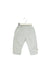 A Blue Casual Pants from Les Enfantines in size 3-6M for boy. (Front View)