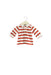A Red Long Sleeve Polos from Jacadi in size 3-6M for boy. (Front View)