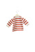 A Red Long Sleeve Polos from Jacadi in size 3-6M for boy. (Back View)