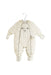 A Ivory Snowsuits from Nicholas & Bears in size 0-3M for neutral. (Front View)
