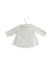 A White Long Sleeve Tops from Jacadi in size 3-6M for girl. (Back View)