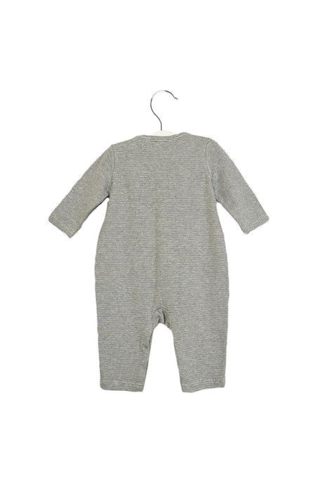 A Grey Long Sleeve Jumpsuits from Bonnie Baby in size 6-12M for girl. (Back View)