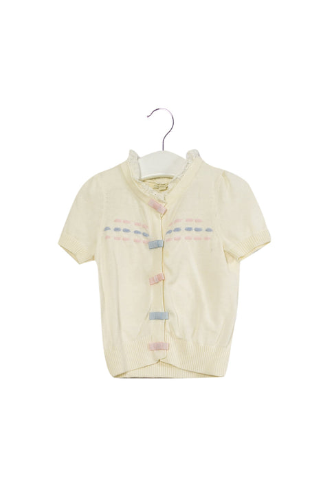A White Cardigans from Nicholas & Bears in size 12-18M for girl. (Front View)