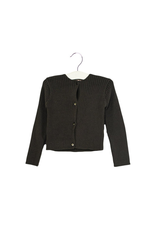 A Brown Cardigans from Bonpoint in size 12-18M for girl. (Front View)