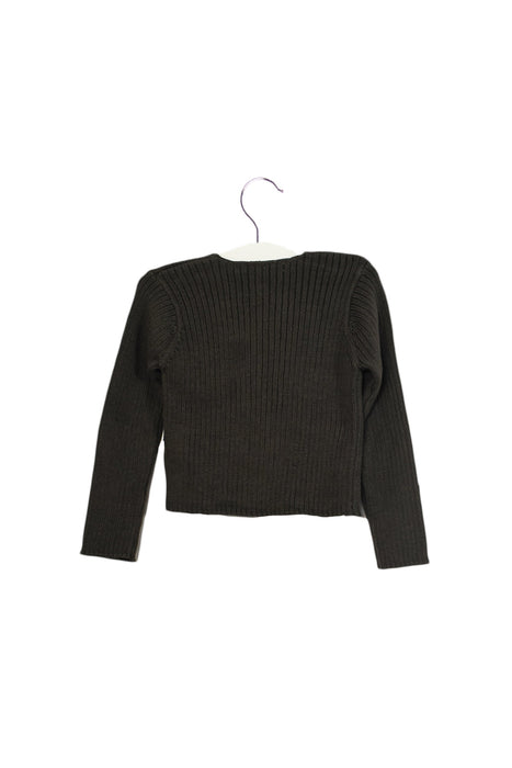 A Brown Cardigans from Bonpoint in size 12-18M for girl. (Back View)