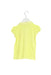 A Yellow Short Sleeve Polos from Ralph Lauren in size 12-18M for girl. (Back View)