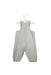 A Blue Long Overalls from Cyrillus in size 3-6M for boy. (Back View)