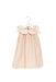 A Pink Sleeveless Dresses from Chloe in size 6-12M for girl. (Front View)