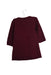 A Burgundy Sweater Dresses from Jacadi in size 6-12M for girl. (Back View)