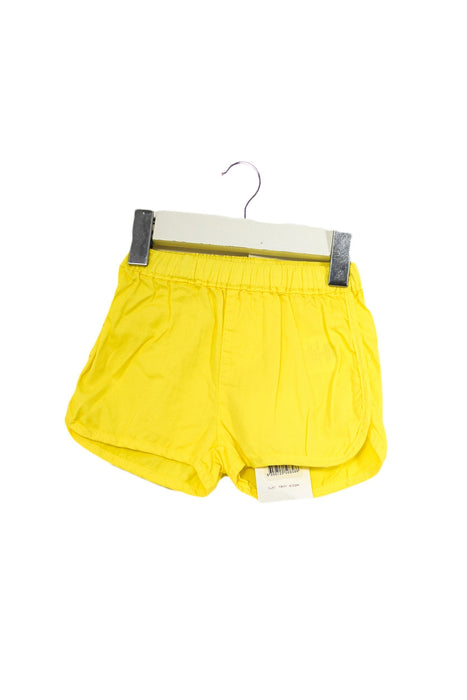 A Yellow Shorts from Seed in size 3-6M for neutral. (Front View)