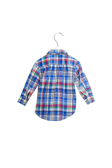 A Blue Shirts from Ralph Lauren in size 6-12M for boy. (Back View)