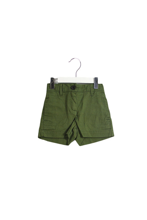 A Green Shorts from Bonpoint in size 3T for girl. (Front View)