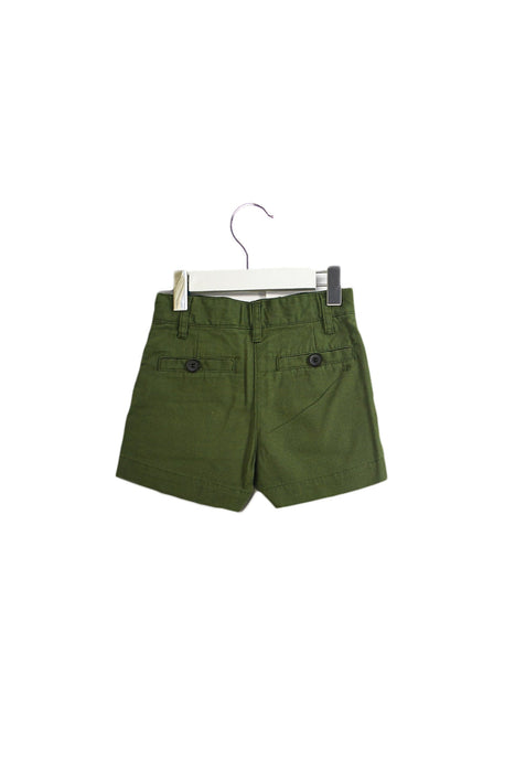 A Green Shorts from Bonpoint in size 3T for girl. (Front View)