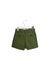 A Green Shorts from Bonpoint in size 3T for girl. (Front View)