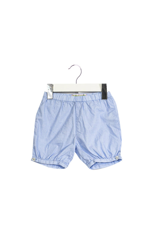 A Blue Shorts from Bonpoint in size 3-6M for girl. (Front View)