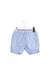 A Blue Shorts from Bonpoint in size 3-6M for girl. (Front View)