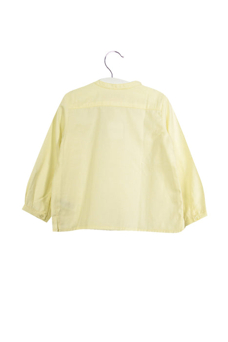 A White Long Sleeve Tops from Bonpoint in size 12-18M for girl. (Back View)