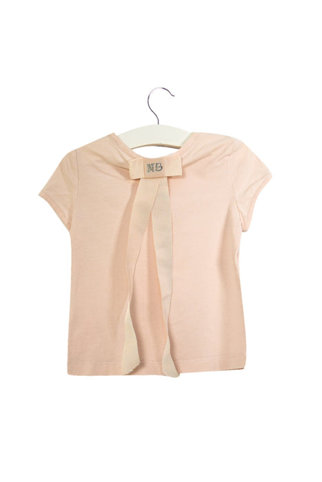 A Pink Short Sleeve Tops from Nicholas & Bears in size 12-18M for girl. (Back View)