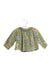 A Blue Long Sleeve Tops from Bonpoint in size 3-6M for girl. (Front View)