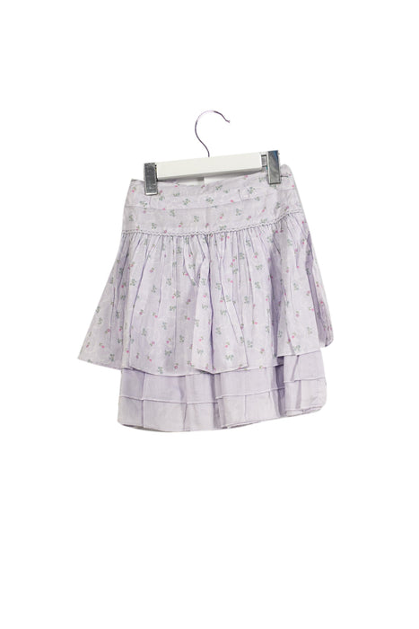 A Purple Short Skirts from Jacadi in size 2T for girl. (Back View)