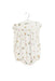 A White Rompers from Ralph Lauren in size 6-12M for girl. (Front View)