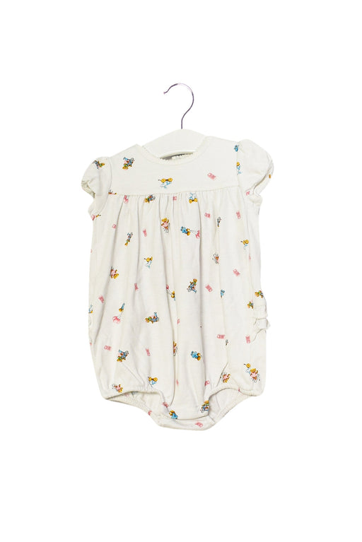 A White Rompers from Ralph Lauren in size 6-12M for girl. (Front View)