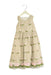A Grey Sleeveless Dresses from Monnalisa in size 10Y for girl. (Back View)