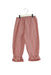 A Red Casual Pants from Jacadi in size 8Y for girl. (Back View)