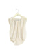 A Silver Short Sleeve Bodysuits from Velveteen in size 2T for girl. (Back View)