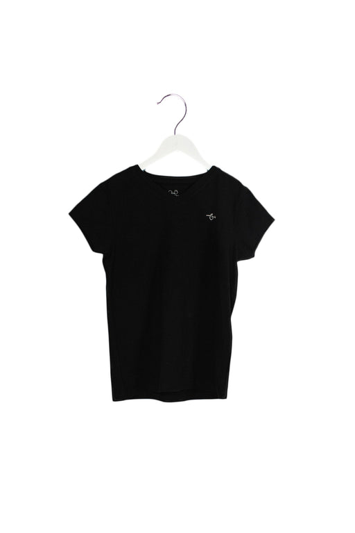 A Black Short Sleeve T Shirts from Chickeeduck in size 10Y for girl. (Front View)