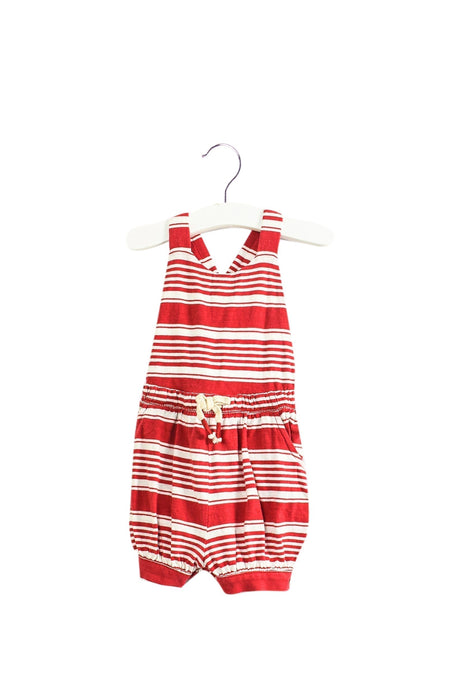 A Red Sleeveless Rompers from Ralph Lauren in size 3-6M for girl. (Front View)