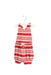 A Red Sleeveless Rompers from Ralph Lauren in size 3-6M for girl. (Front View)