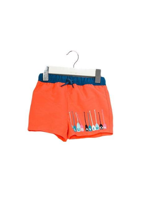 A Orange Swim Shorts from Jacadi in size 3-6M for boy. (Front View)