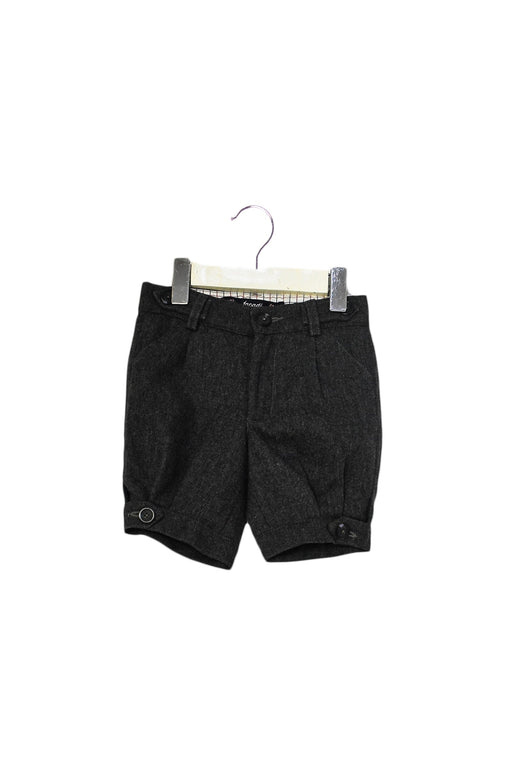 A Grey Shorts from Jacadi in size 3-6M for boy. (Front View)