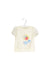 A White Short Sleeve Tops from Nicholas & Bears in size 6-12M for girl. (Front View)