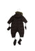 A Brown Snowsuits from Tartine et Chocolat in size 3-6M for neutral. (Back View)