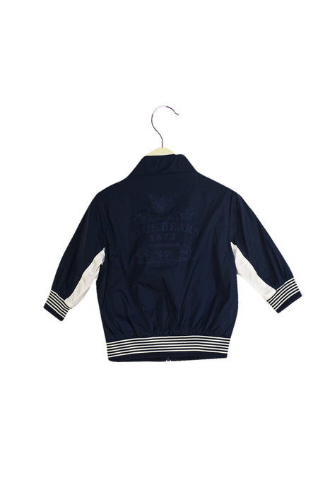 A Navy Lightweight Jackets from Nicholas & Bears in size 6-12M for girl. (Back View)