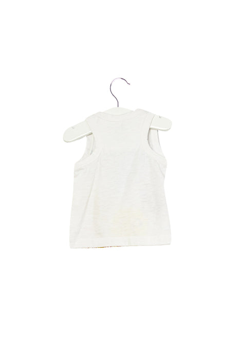 A White Short Sleeve T Shirts from Burberry in size 3-6M for boy. (Back View)