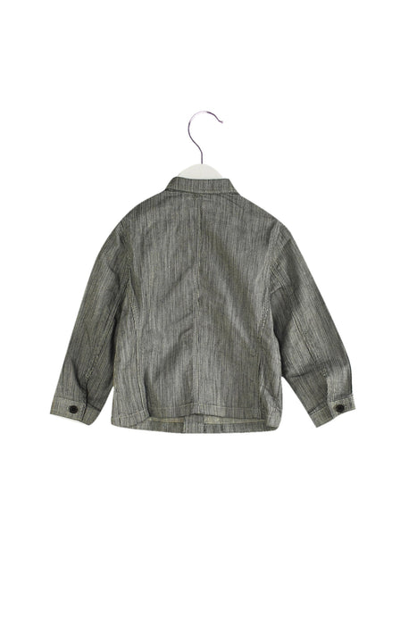 A Black Lightweight Jackets from Bonpoint in size 4T for neutral. (Back View)